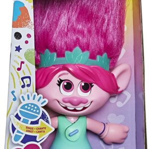 DreamWorks TrollsTopia Harmony Poppy Singing and Talking Doll, Musical Toy for Girls and Boys 4 Years Old and Up