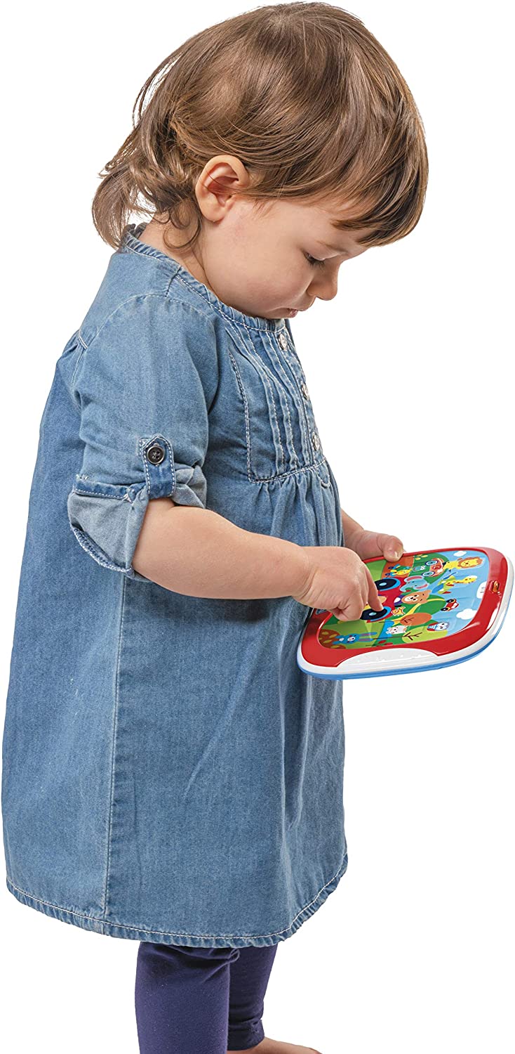 Chicco Gioco Tablet Degli Animali, Elettronico Parlante Con Contenuti Divertenti Sugli Animali, Batterie Incluse, 12-36 Mesi, Multicolore - Image 2