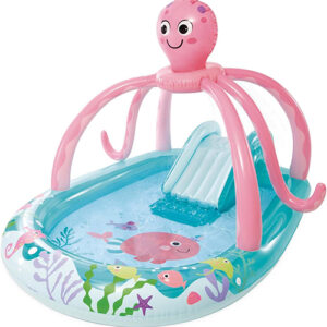 Pishinë qendër aktivitetesh me fryrje 56138 Friendly Octopus Play Center 2.34m x 1.83m x 1.50m Intex