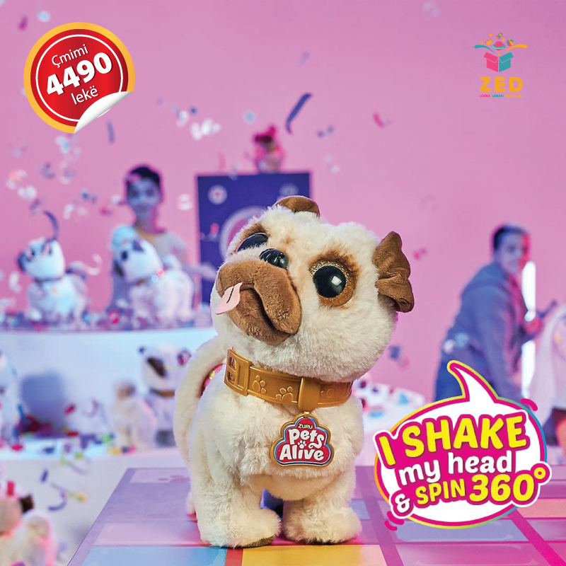 Pets Alive Poppy The Booty Shakin’Pug - Image 3