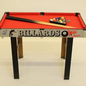 Bilardo me përmasa 91 x 51 x 64.5 cm