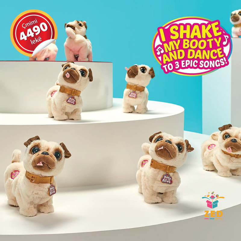 Pets Alive Poppy The Booty Shakin’Pug - Image 4