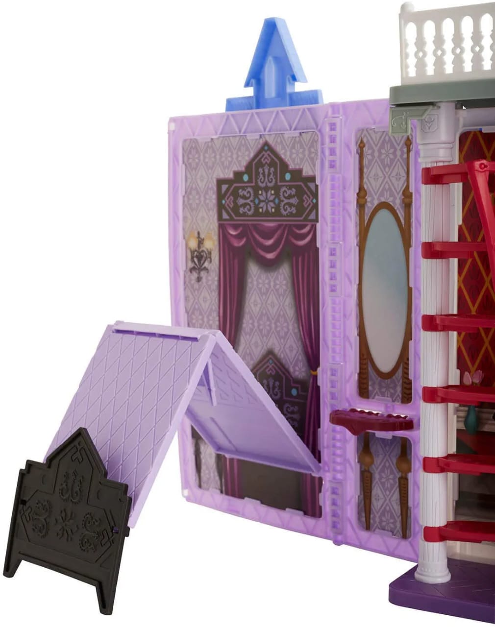 Disney Frozen Fold and Go Arendelle Castle Playset Inspired 2 Movie, Portable Play - Toy for Kids Ages 3 and up - Image 6