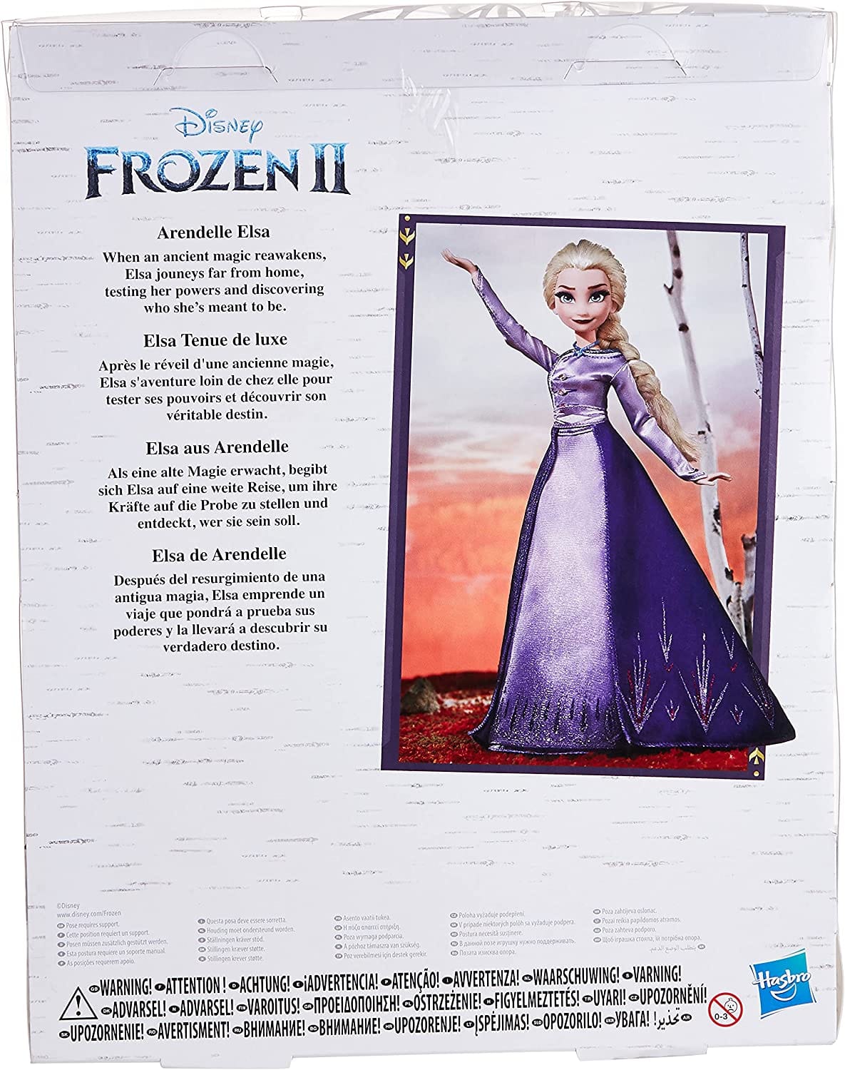 Disney Frozen Arendelle Elsa Fashion Doll With Detailed Ombre Blue Dress Inspired by Disney's Frozen 2 - Toy For Kids Ages 3 and Up - Image 5