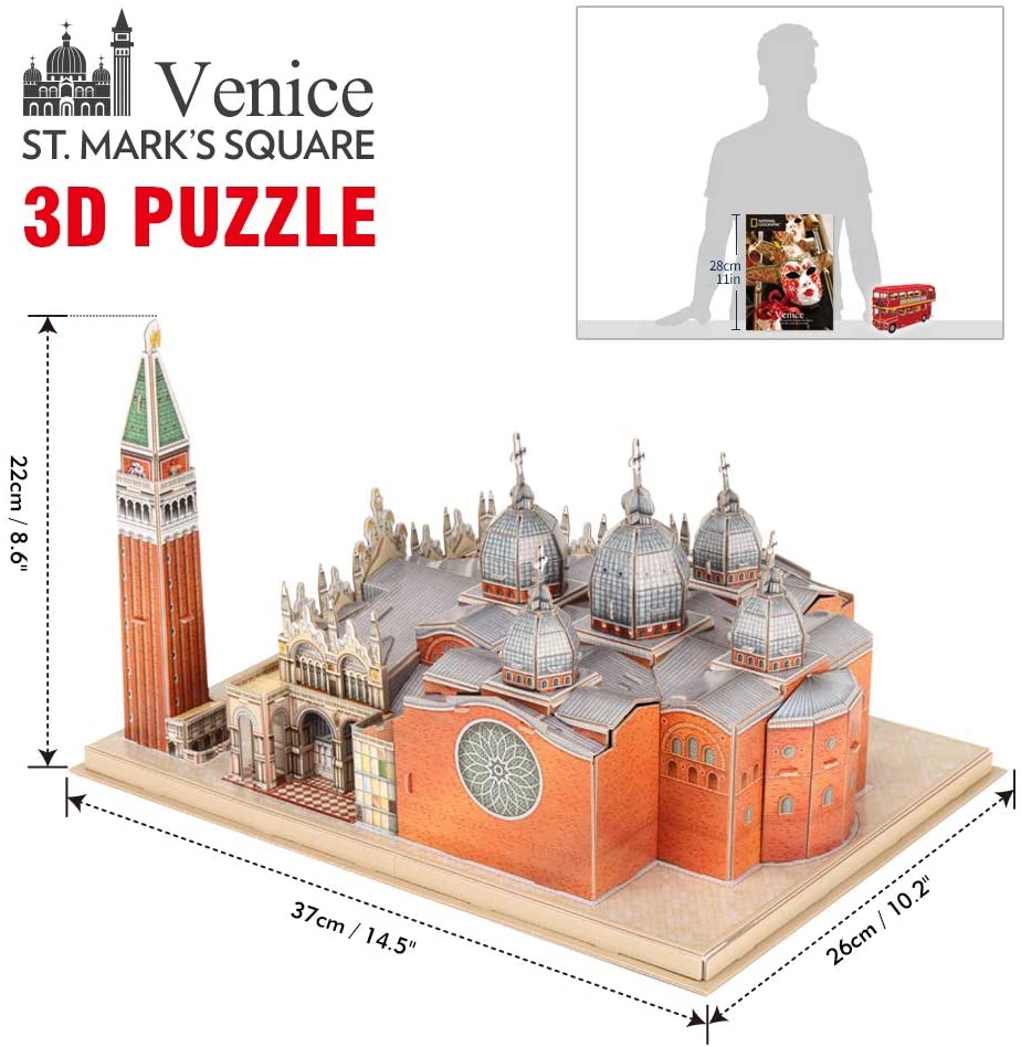 3D Italy Puzzles Models Architecture Kits for Adults and Kids - Image 6