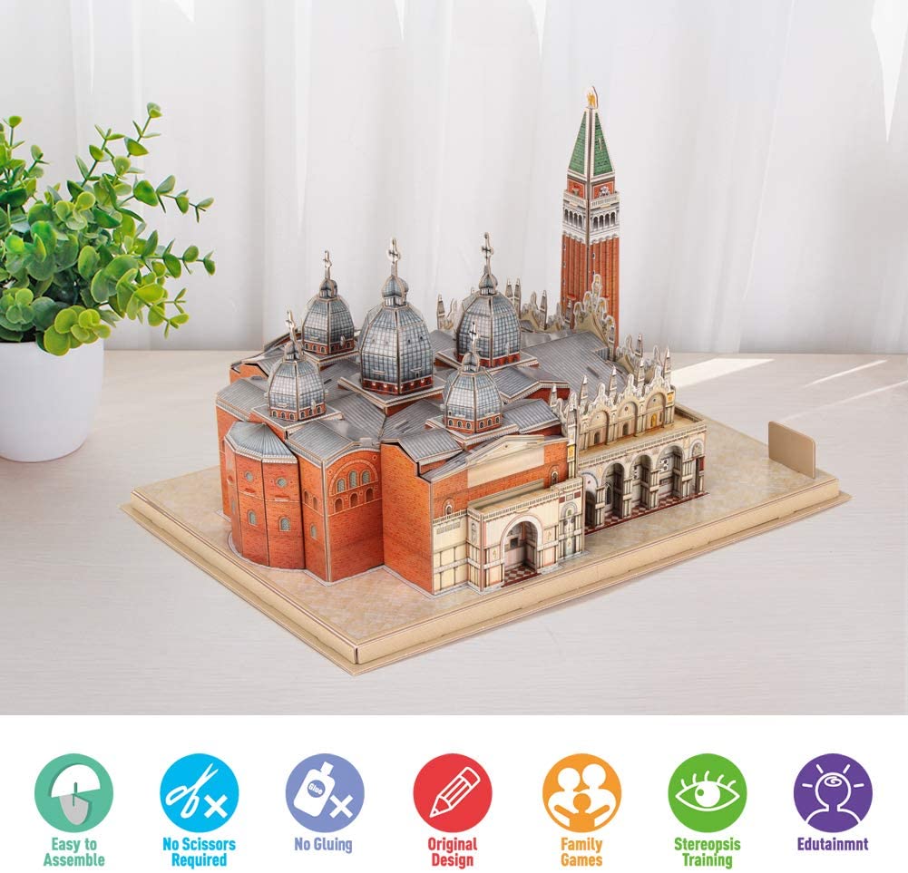 3D Italy Puzzles Models Architecture Kits for Adults and Kids - Image 2