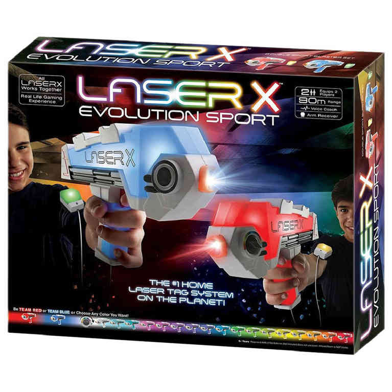 Laser X Evolution Sport Double Blasters Battery Operated, 88857