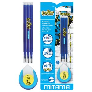 Rezervë për stilolaps me gomë + gomë të përfshirë në blister Goody Mitama