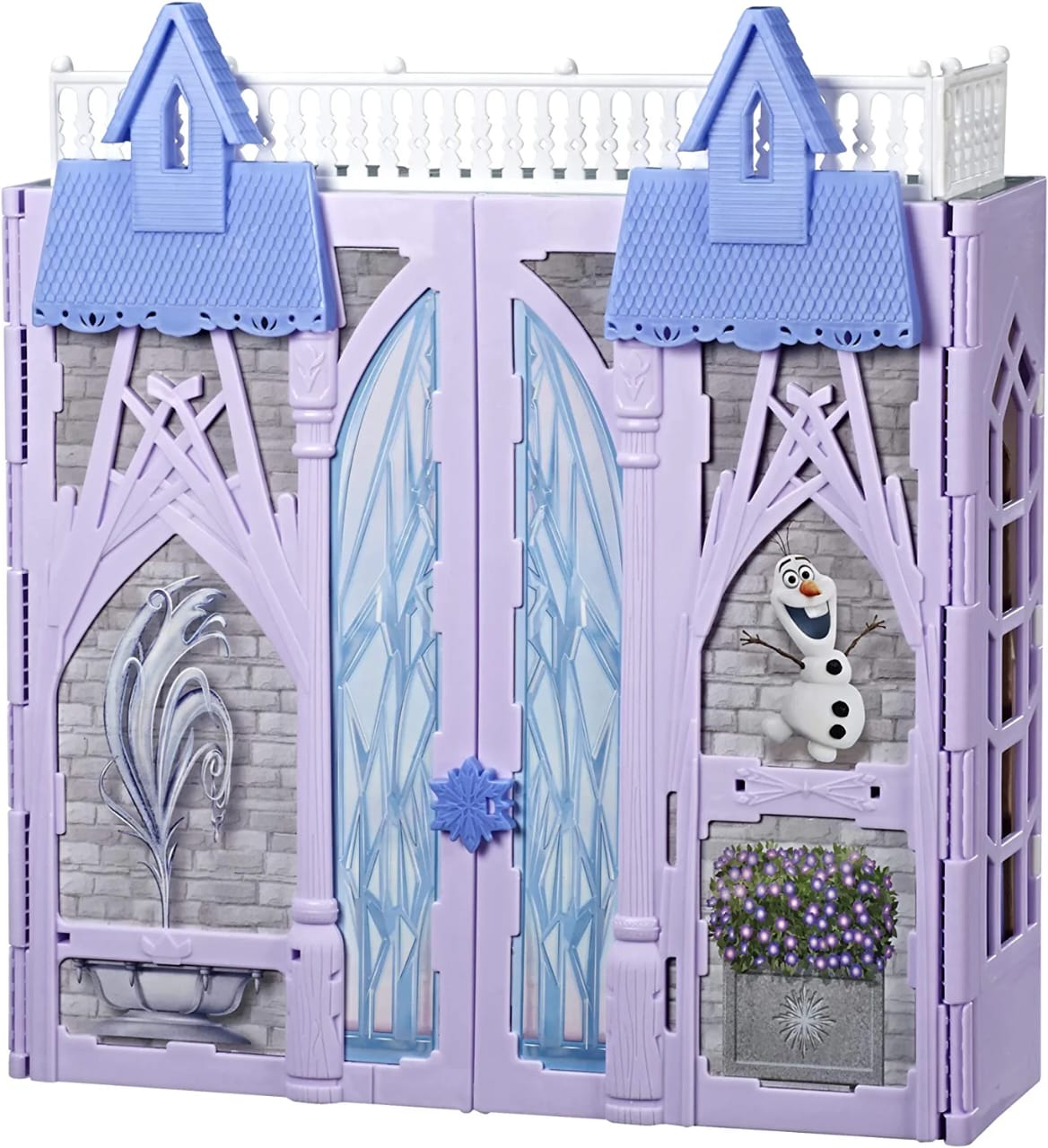 Disney Frozen Fold and Go Arendelle Castle Playset Inspired 2 Movie, Portable Play - Toy for Kids Ages 3 and up - Image 3