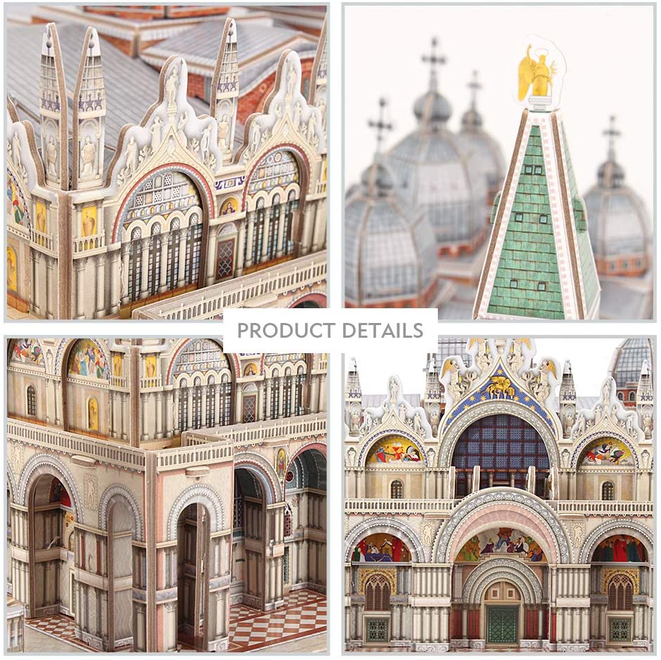 3D Italy Puzzles Models Architecture Kits for Adults and Kids - Image 7