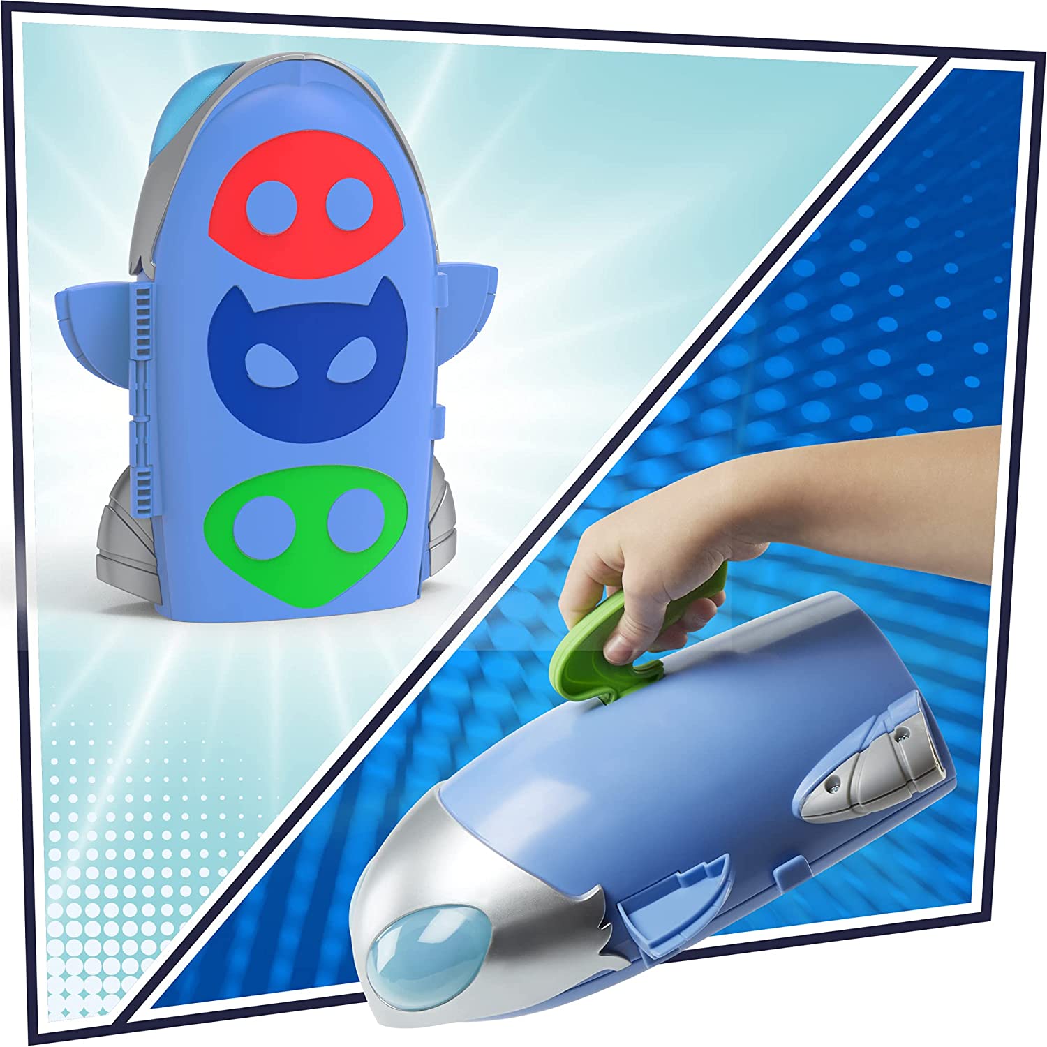 PJ Masks 2-in-1 HQ Playset, Headquarters and Rocket - Image 3