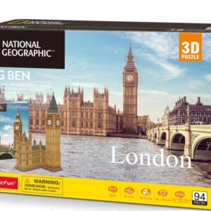 Cubicfun Cubic Fun Puzzle 3D National Geographic Big Ben (306-DS0992H)