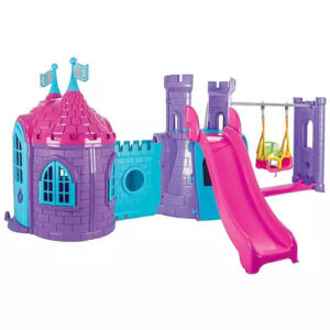 Set kështjellë + lisharëse + rrëshkitëse, Chateau Swing and Slide Set Pilsan