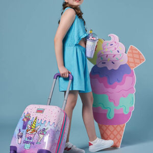 Valixhe për fëmijë Milkshake Ice Cream Patterned Children's Suitcase 16770 Coral High