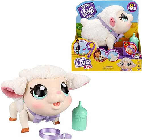 Pelush qingj me 25 tinguj Little Live Pets - My Pet Lamb