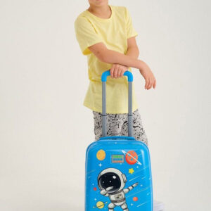 Valixhe udhëtimi për fëmijë Kids Navy Blue Astronaut Kids Suitcase 16751 Coral High