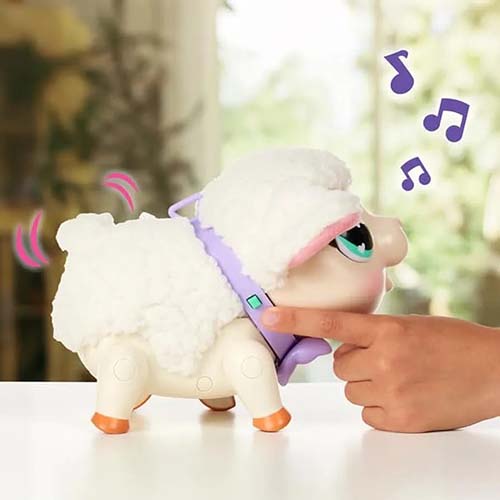 Pelush qingj me 25 tinguj Little Live Pets - My Pet Lamb - Image 3