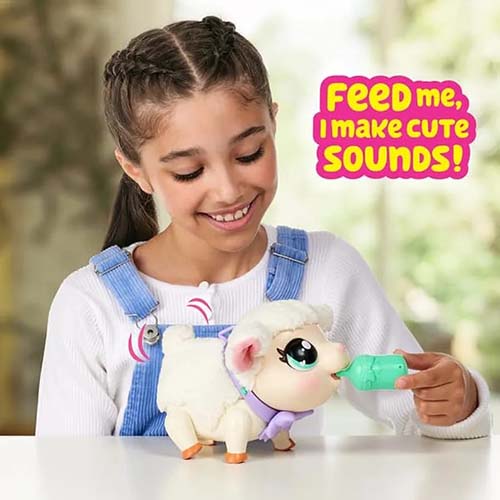 Pelush qingj me 25 tinguj Little Live Pets - My Pet Lamb - Image 6