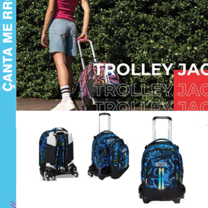 CANTE SHKOLLE ME RROTA TROLLEY JACK-3WD DETACH SEVEN MULTI-SHADE BOY SV200102424-899