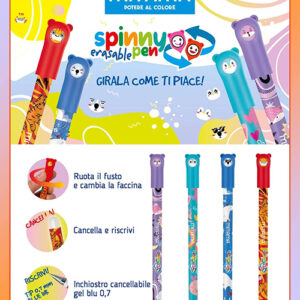 Stilolapsa me gomë Spinny Pen Mitama