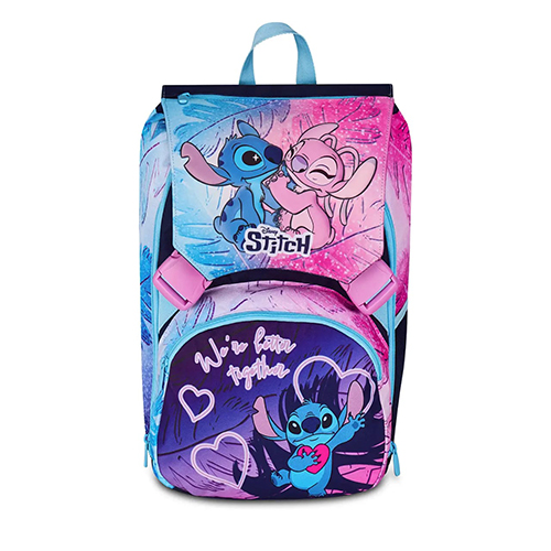 Çantë shkolle shpine Lilo & Stitch Zaino Scuola Sdoppiabile Big Seven