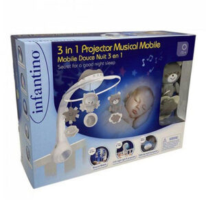 Projektor INFANTINO 3 in 1 Projector Musical Mobile