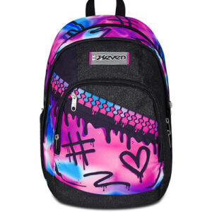 Çantë shkolle shpine Dual Backpack- Speint Paint Seven®