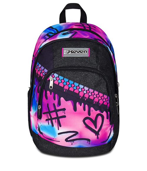 Çantë shkolle shpine Dual Backpack- Speint Paint Seven®