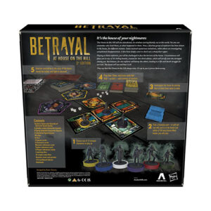Lojë Avalon Hill Betrayal at House on the Hill 3rd Edition Cooperative Board Game