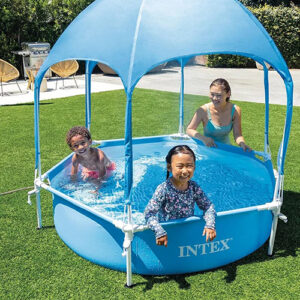 Pishinë për fëmijë   Canopy Frame Pool  1.83m x 38cm 28209 Intex