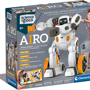 Lodër kreative robot inteligjenca artificiale,  Scienza e Gioco Robotics - AIRO Clementoni