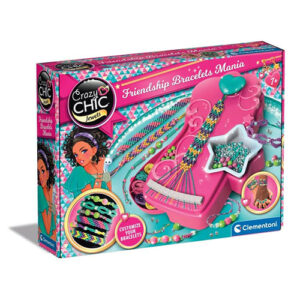 Makineria byzylykëve,  Crazy Chic - Friendship Bracelets Mania Clementoni