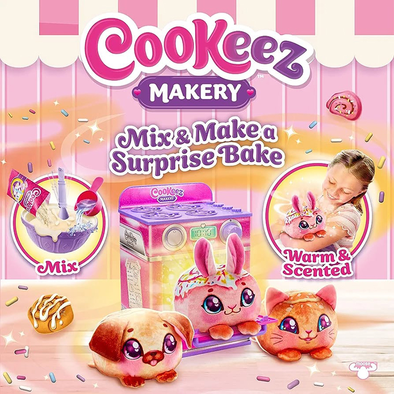Soba Cookeez MakeryCOOKEEZ MAKERY Cinnamon Treatz Oven. Mix & Make a Plush Best Friend! - Image 2