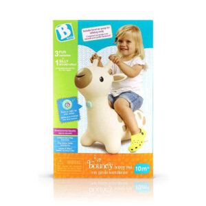 Gjirafë me ajër, bouncy hoppy pal giraffe B-kids