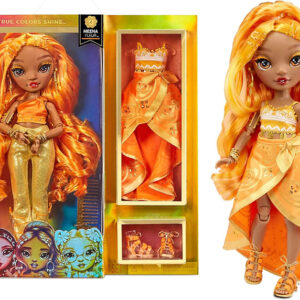 Kukull Rainbow High Rainbow High Fashion Doll- Meena Fleur (Saffron Gold)