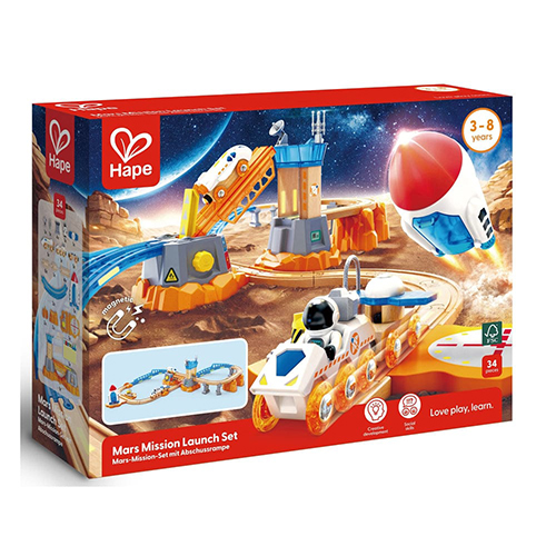 Set druri Mars Launch Rail Set – Hape Toys - Image 2