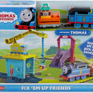 Seti i trenit Thomas & Friends Fix 'em Up Friends Train and Track Set