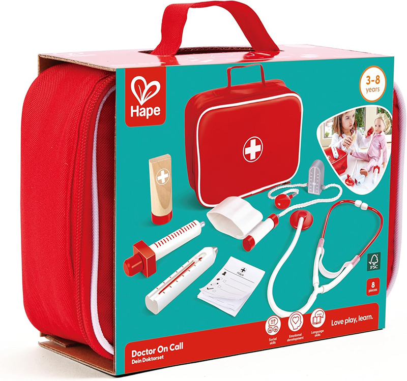 Çantë me aksesorë doktori, doctor on call Hape