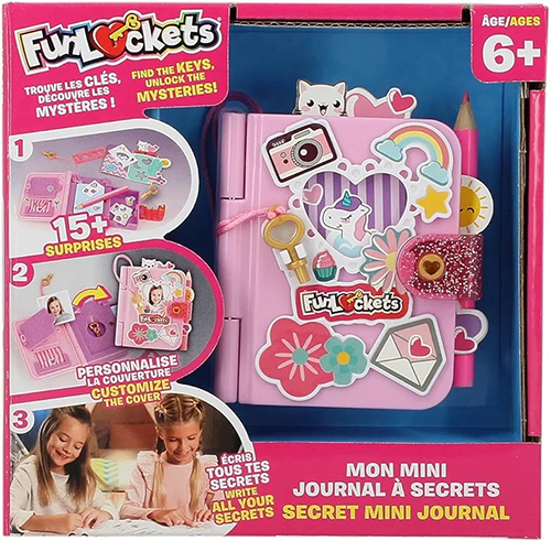 Ditar Mini Secret Journal Funlockets