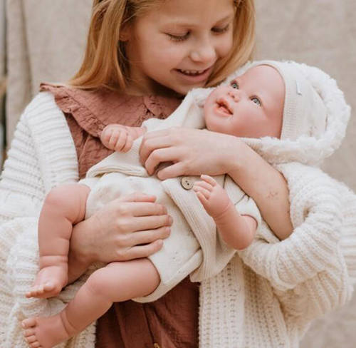 Kukull bebe Reborn Arias Doll 45 cm Diego with Sleeping