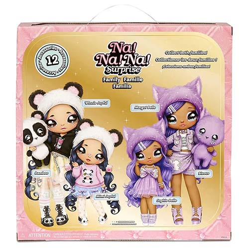 Na! Na! Na! Surprise - Family Lavender Family Belle - 1 Set