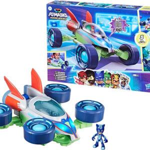 PJ Masks Power Heroes PJ Explorider, Converting Vehicle with 3 Modes, Lights & Sounds