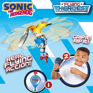 Sonic fluturues Flying Heroes Sonic and Tails