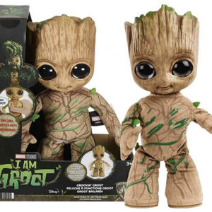 Lodër Marvel I Am Groot Groovin' Groot Feature Plush