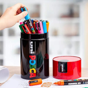 Set dhuratë Aluminium Gift Box - Pack of 18 - Bronze Cap POSCA UNI