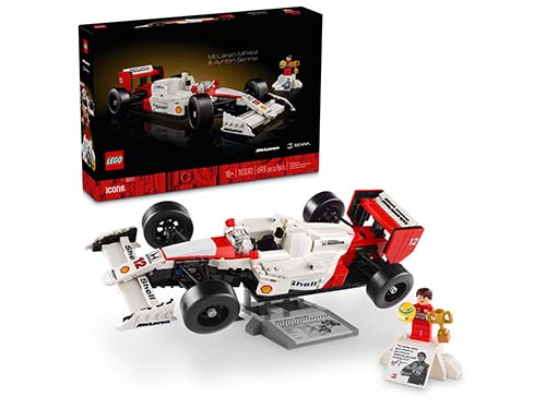 LEGO® ICONS™ McLaren MP4/4 & Ayrton Senna 10330