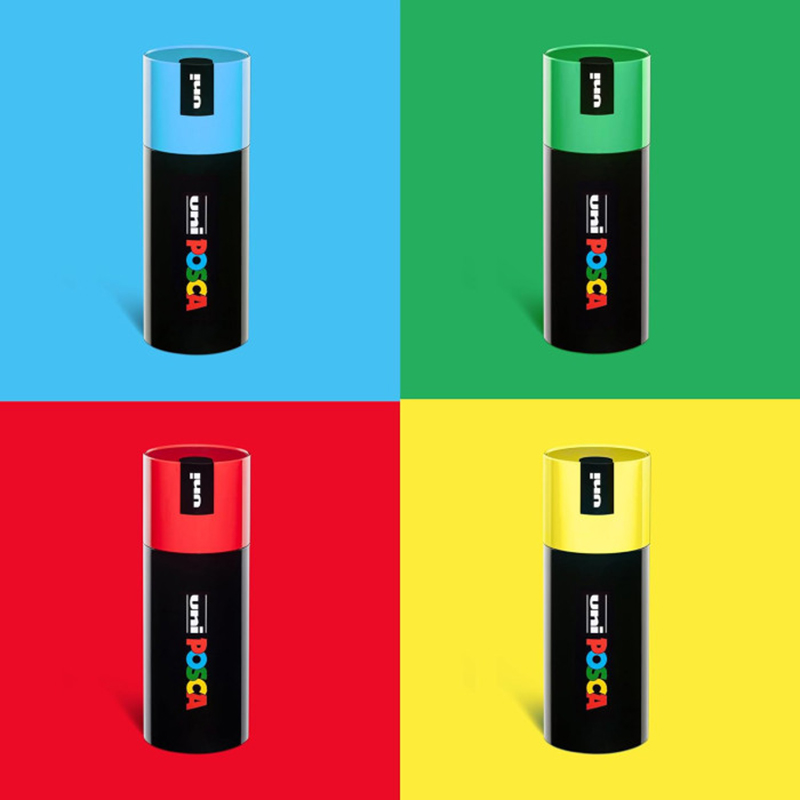 Set dhuratë UniPOSCA Complete Set of 9 Felt Tip Pens Fine Tip 0.7mm Assorted UniPOSCA