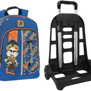 Çantë shkolle me rrota Lyon WGF Franco Cosimo Panini