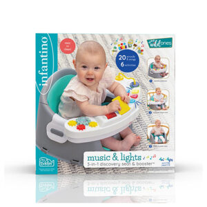 Ulëse 3 në 1 dhe qendër aktivitetesh me muzikë dhe drita, Infantino