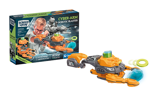 Robotic arm, Cyber-Arm Robotic Blaster, Clementoni